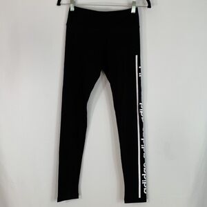 Adidas Climalite Fitted Black & White Leggings NWT